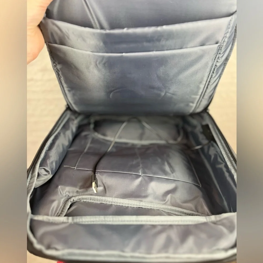 NWT MONOLITH Globetrotters Backpack Black Laptop Case Gift Present